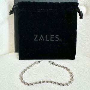 💎SOLD💎 Zales 1cttw Diamond Tennis Bracelet